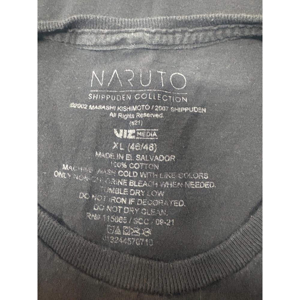 Naruto Ichiraku Ramen Shop Anime Graphic T-Shirt Black Unisex